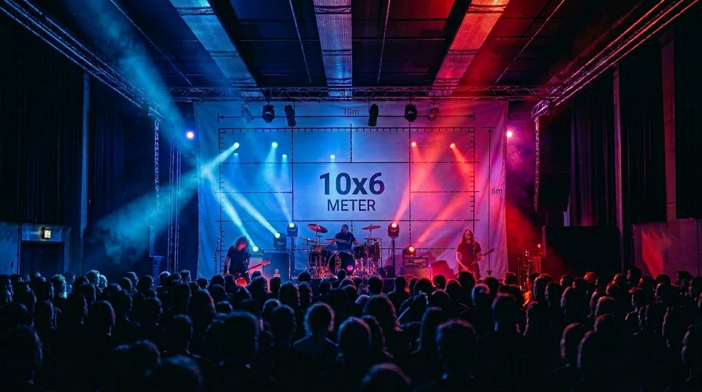 Stage-Backdrop 10x6m