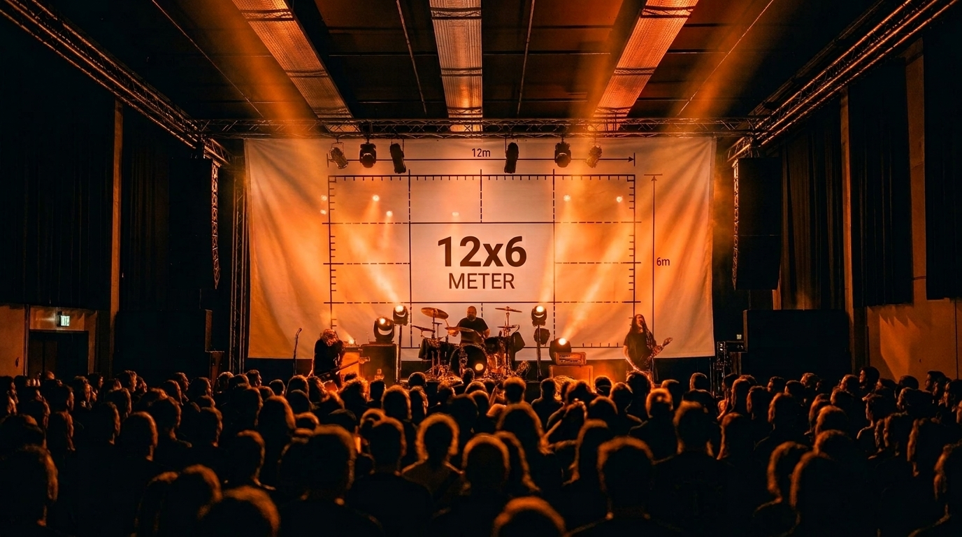 Stage-Backdrop 12x6m