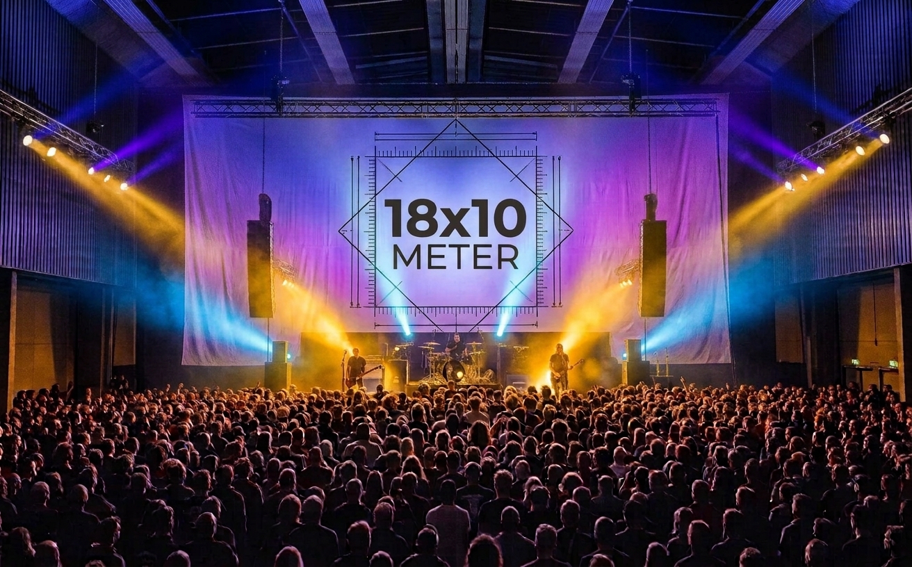 Stage-Backdrop 18x10m