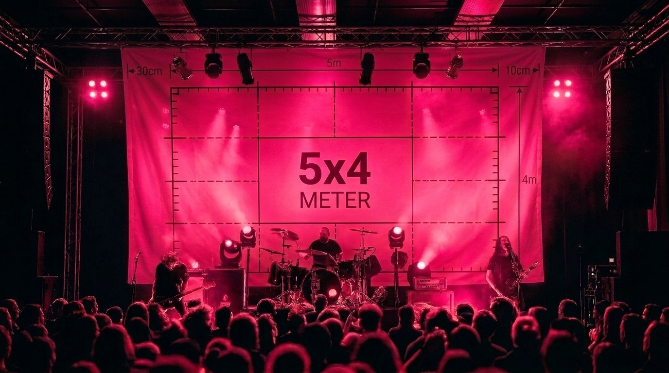 Stage-Backdrop 5x4m
