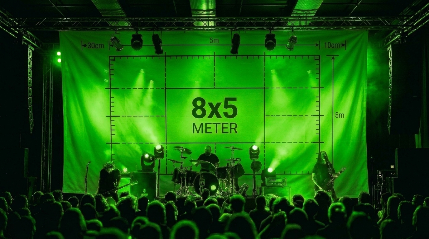 Stage-Backdrop 8x5m