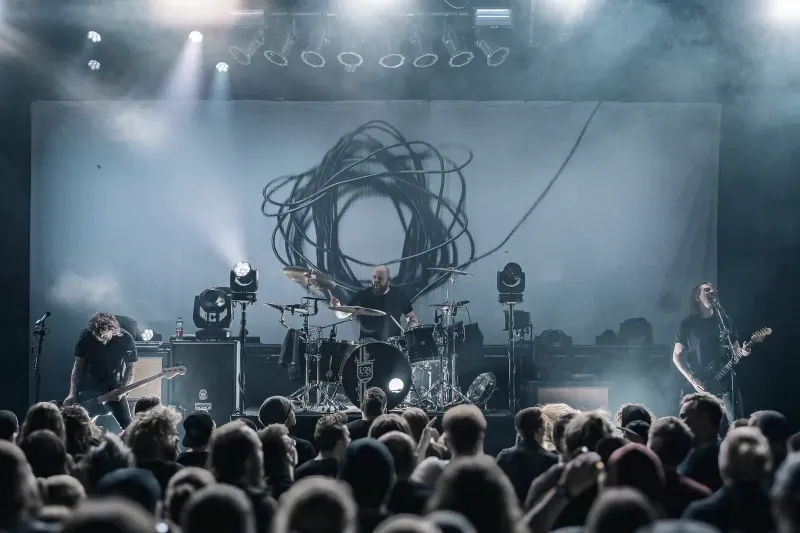 Band Fjort — Stage Backdrop 800 × 400 cm