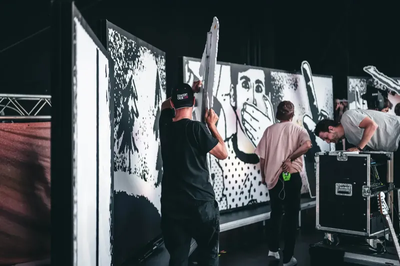 OK Kid — Stage Backdrop