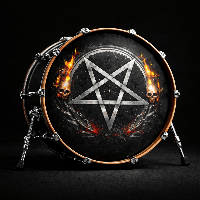 Drum-Sticker